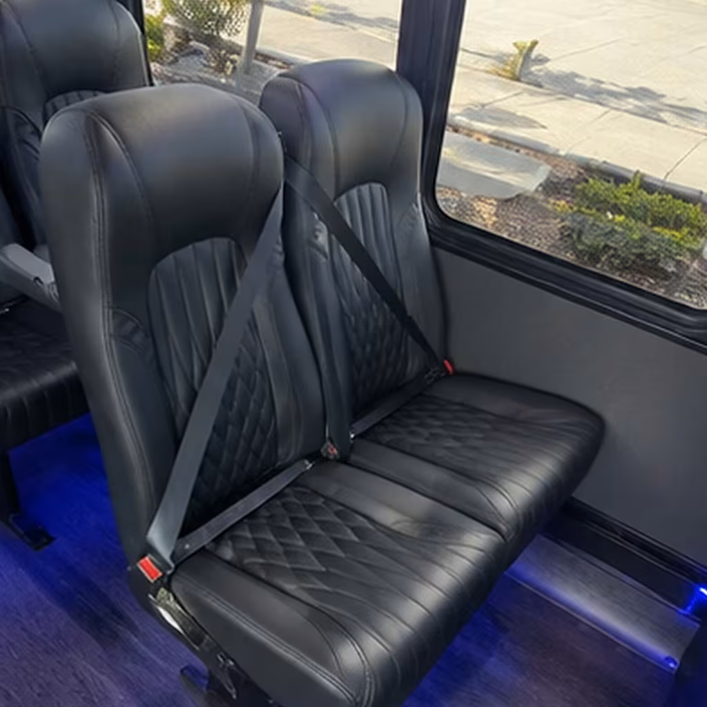 30 passenger minibus inside