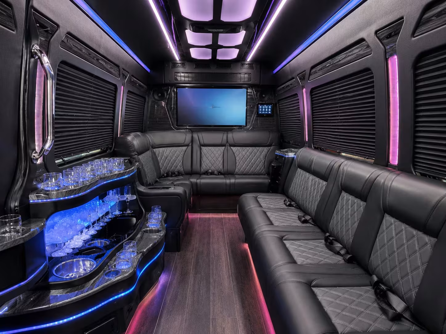 bus rental options for vista trips