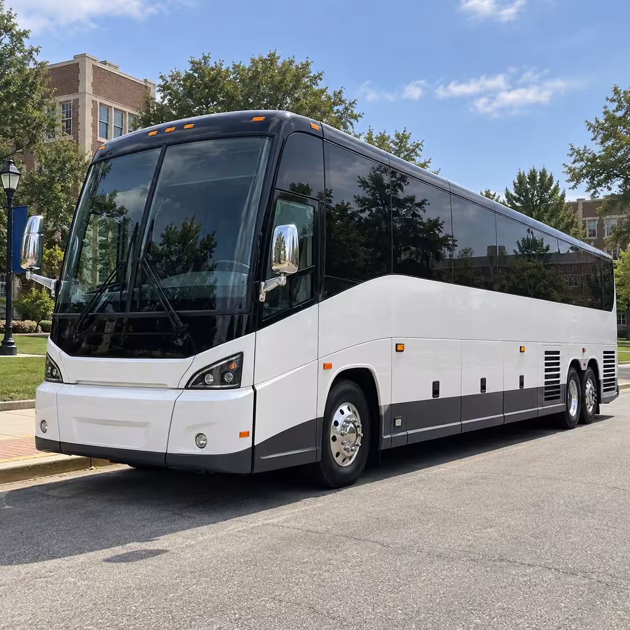 vista bus rentals to sofi stadium and dignity health sports park