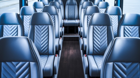 vista 15 passenger minibus interior