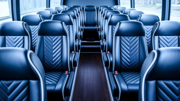 vista 18 passenger minibus inside