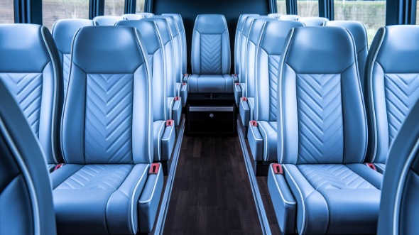 vista 18 passenger minibus interior