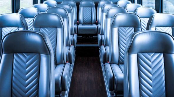 vista 28 passenger minibus interior