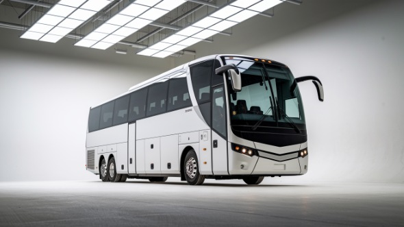 vista 50 passenger charter bus