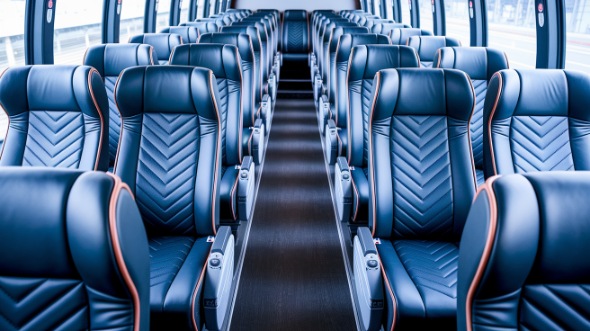 vista 56 passenger charter bus rental