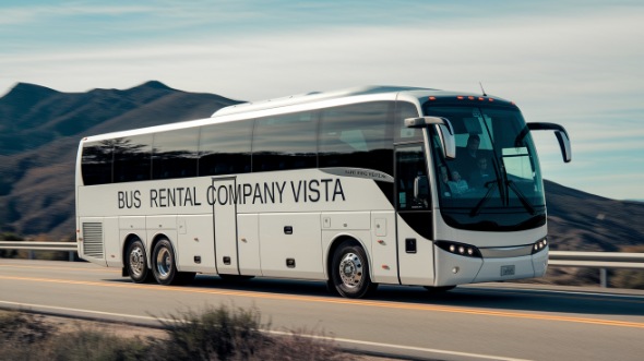 vista charter bus