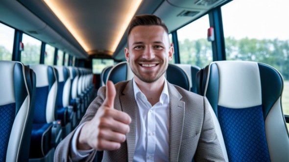vista corporate bus rental