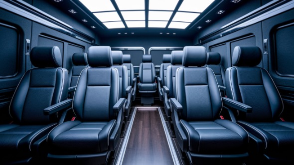 vista sprinter van with driver rental